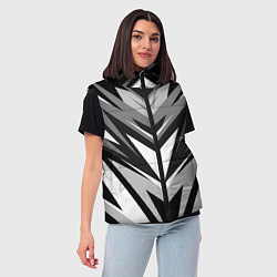 Женский жилет Спортивная униформа - фитнес, цвет: 3D-черный — фото 2