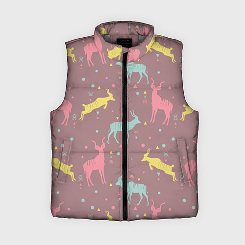 Женский жилет Газели / 3D-Светло-серый – фото 1