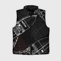 Женский жилет Чертеж ракеты