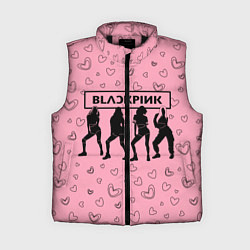 Женский жилет Blackpink силуэт, цвет: 3D-черный