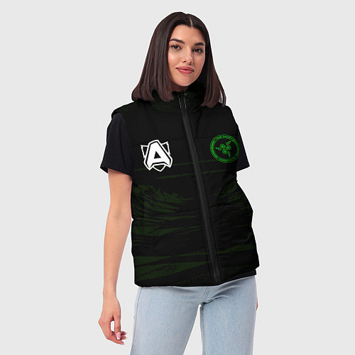 Женский жилет Alliance uniform / 3D-Красный – фото 3