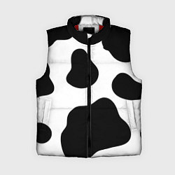 Женский жилет Принт - пятна коровы