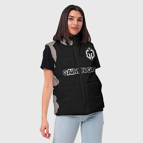 Женский жилет Gaimin Gladiators Splash / 3D-Красный – фото 3