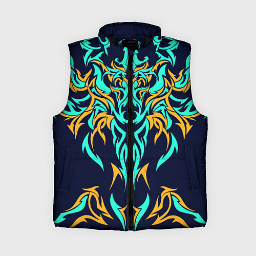 Женский жилет Колючий / 3D-Черный – фото 1