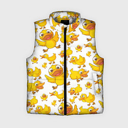 Женский жилет Yellow ducklings, цвет: 3D-светло-серый