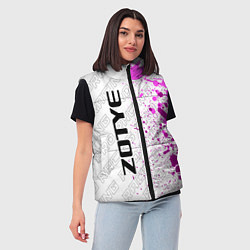 Женский жилет Zotye pro racing: по-вертикали, цвет: 3D-черный — фото 2