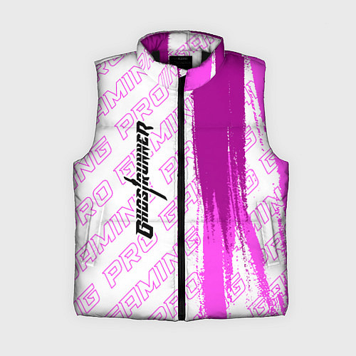 Женский жилет Ghostrunner pro gaming: по-вертикали / 3D-Черный – фото 1