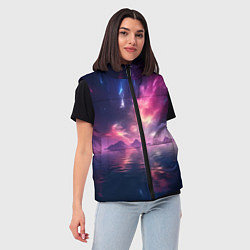 Женский жилет Space and islands, цвет: 3D-светло-серый — фото 2