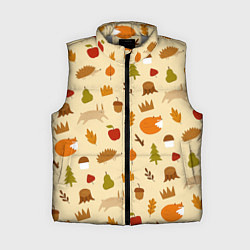 Женский жилет Паттерн - осень