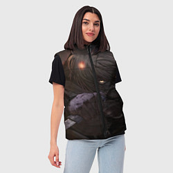Женский жилет Сага о Винланде Торфинн, цвет: 3D-черный — фото 2