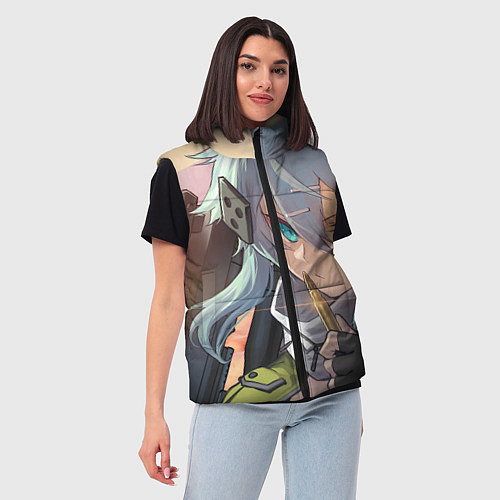 Женский жилет Sword Art Online Сино Асада / 3D-Красный – фото 3