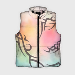 Женский жилет Трайбл граффити, цвет: 3D-черный