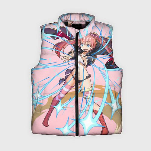 Женский жилет О моём перерождении в слизь Милим Нава / 3D-Черный – фото 1