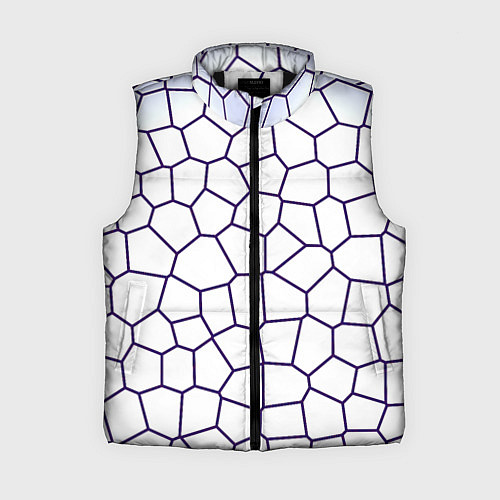 Женский жилет Сетчатый паттерн / 3D-Черный – фото 1