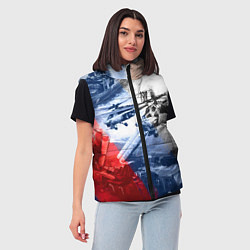 Женский жилет Армия РФ, цвет: 3D-черный — фото 2