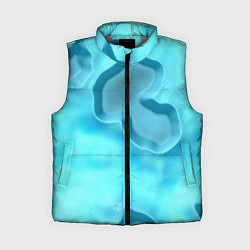 Женский жилет Мятые облака, цвет: 3D-светло-серый