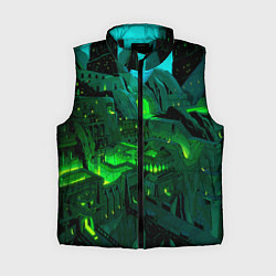 Женский жилет Зелёный город