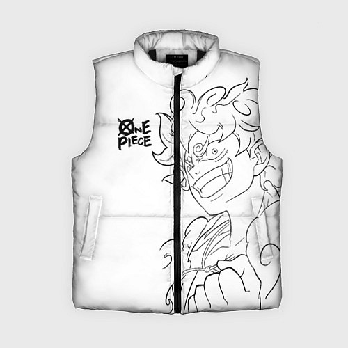 Женский жилет Ван пис - Луффи гир 5 / 3D-Черный – фото 1