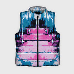 Женский жилет Ladder - art - texture, цвет: 3D-светло-серый