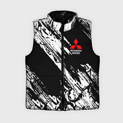 Женский жилет Mitsubishi - белый пятна
