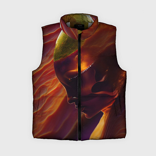 Женский жилет Ангел огня / 3D-Светло-серый – фото 1