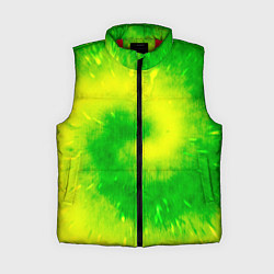 Женский жилет Тай-дай Солнечный луч, цвет: 3D-красный