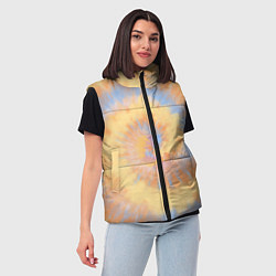 Женский жилет Tie-Dye дизайн, цвет: 3D-красный — фото 2