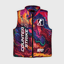 Женский жилет CS 2 hyper beast, цвет: 3D-светло-серый