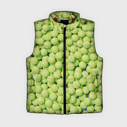 Женский жилет Узор из теннисных мячей