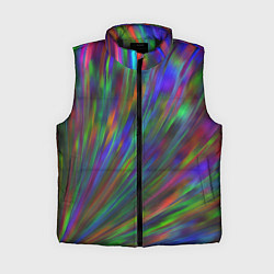 Женский жилет Переливающая радужная галограмма