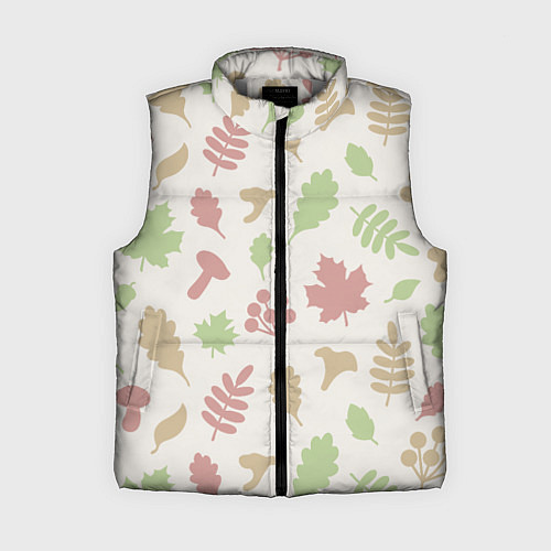 Женский жилет Осень - бежевый 3 / 3D-Светло-серый – фото 1