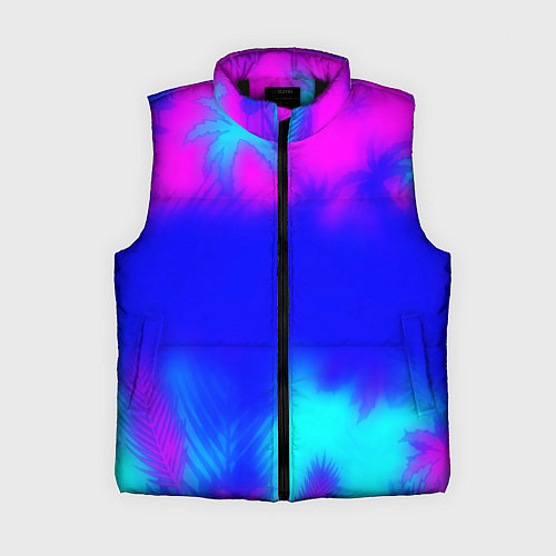 Женский жилет Grand Theft Auto tropic vice city / 3D-Черный – фото 1