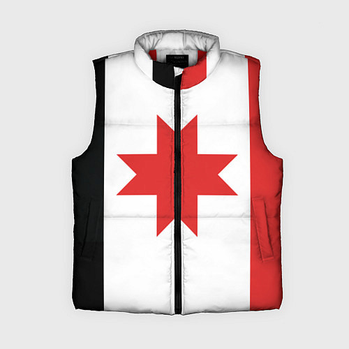 Женский жилет Флаг Удмуртии / 3D-Красный – фото 1
