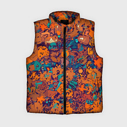 Женский жилет Осенняя ностальгия, цвет: 3D-черный