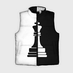 Женский жилет Ферзь, цвет: 3D-черный