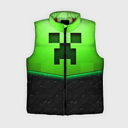 Женский жилет Майнкрафт крипер