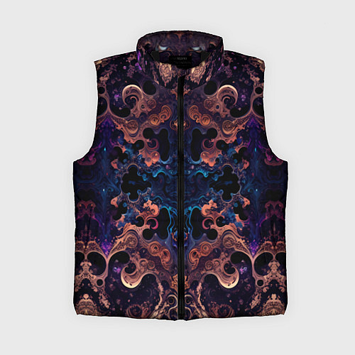 Женский жилет Галактическая сказка / 3D-Черный – фото 1