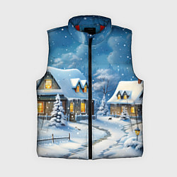 Женский жилет Новогоднее настроение