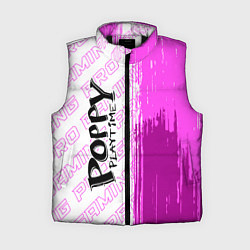 Женский жилет Poppy Playtime pro gaming по-вертикали, цвет: 3D-черный