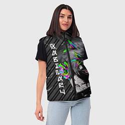 Женский жилет Адский рай - пустой Габимару, цвет: 3D-красный — фото 2