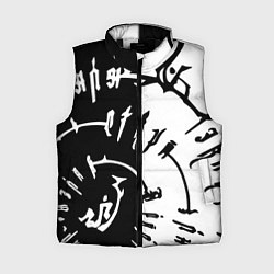 Женский жилет Астарион - знак на спине чб