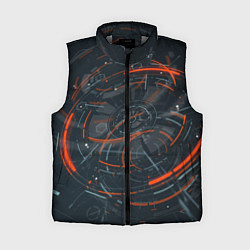 Женский жилет Часовой механизм киберпанк