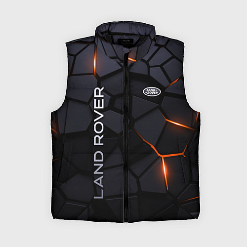 Женский жилет Land Rover - плиты с эффектом свечения / 3D-Черный – фото 1