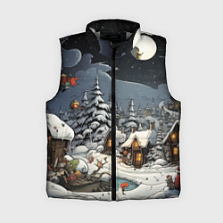 Женский жилет Волшебство новогодней ночи