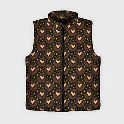 Женский жилет Волшебные сердечки