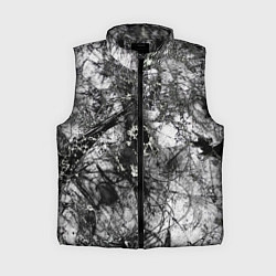 Женский жилет Белый лес камуфляж, цвет: 3D-черный