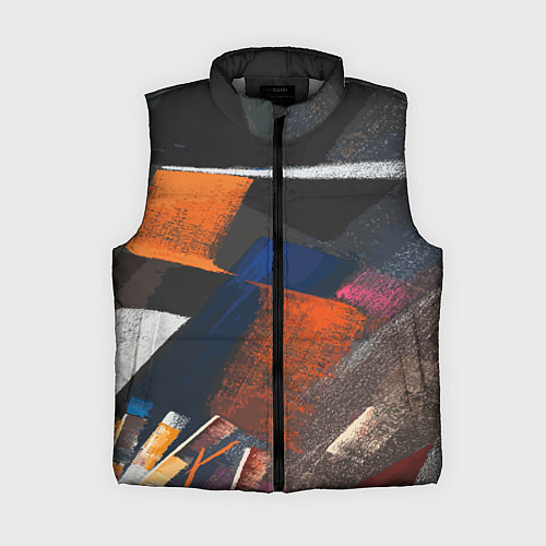 Женский жилет Меловая симфония / 3D-Светло-серый – фото 1