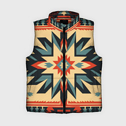Женский жилет Орнамент в стиле американских индейцев