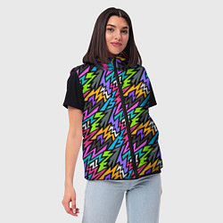 Женский жилет Sharp colored, цвет: 3D-светло-серый — фото 2