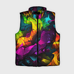 Женский жилет Яркие разноцветные краски